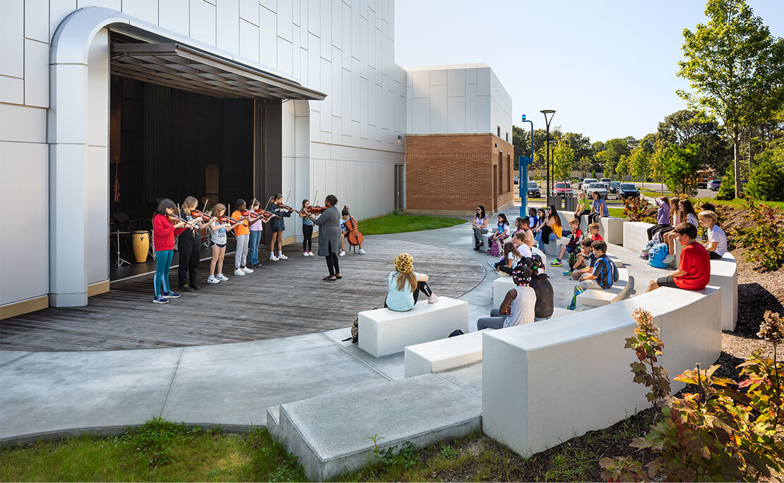 Dennis Yarmouth MS Photo Ext Outdoor Amphitheater Photograph by Andrew Rugge Full Size Photo